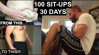 100 Sit Ups A Day for 30 Days [upl. by Bannasch]