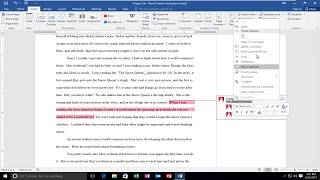 How To Add Comments And Feedback To Word Document [upl. by Obeng772]