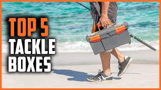 Best Tackle Boxes 2024  Top 5 Tackle Boxes for Fishing [upl. by Aekin]