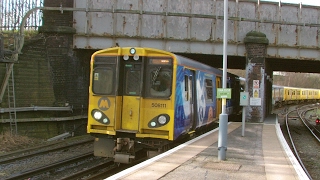 Half an Hour at 216  Birkenhead North Station 1022017  Class 507 508 terminus [upl. by Roskes]