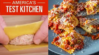 How to Make Incredible Meat Ravioli From Scratch [upl. by Lynnworth902]