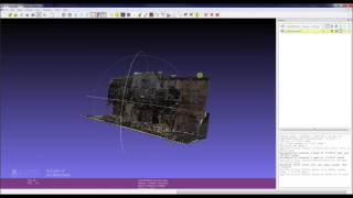 3D Laser Scanning  Meshing Point Clouds in Meshlab [upl. by Worlock]