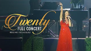 TWENTY Full Concert  Regine Velasquez [upl. by Eisinger]