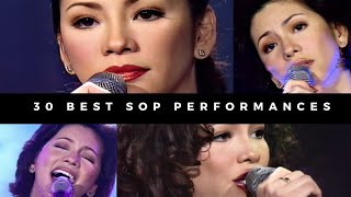 Regine Velasquez  30 GREATEST SOP PERFORMANCES R30 [upl. by Anneirda523]