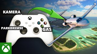 ControllerSTEUERUNG im Microsoft Flight Simulator [upl. by Kathy]