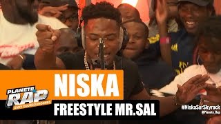 Niska  Freestyle Mr Sal RecordBattu PlanèteRap [upl. by Ingles]