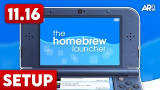 How to Homebrew Your Nintendo 3DS 1116 [upl. by Reginnej]