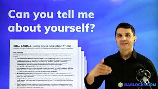 Business Analyst Interview Question • Tell Me About Yourself [upl. by Groscr]