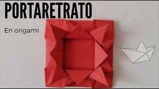 Portaretrato en Origami [upl. by Ythomit962]