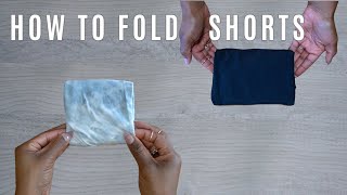 How to Fold SHORTS  Judi the Organizer [upl. by Laurel]