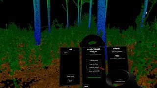 PointCloud XR  A free viewer for point clouds in Virtual Reality  Quick start tutorial [upl. by Joselow]