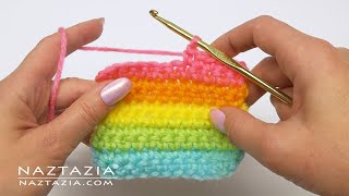 How to CROCHET for BEGINNERS  RIGHT HAND Video by Naztazia [upl. by Tedda991]