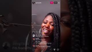 I caught Geisha who roasted Trick daddy on Instagram live 💯🔥🥰starbrightbuie [upl. by Nylloc485]