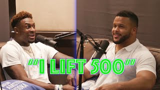 Who Benches More Rams DE Aaron Donald or Seahawks WR DK Metcalf [upl. by Hess]