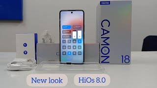 Camon 18 Review  HiOS 8 New Look [upl. by Navlys]