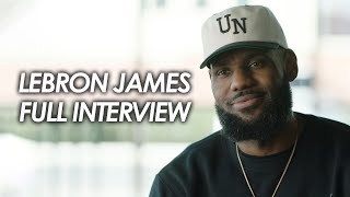 FULL LeBron James on breaking Kareems record Kyrie Irving amp his longevity  NBA on ESPN [upl. by Suzzy]