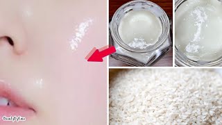 Cómo hacer crema de Arroz Coreana para la caraPiel de Porcelana [upl. by Noffihc828]