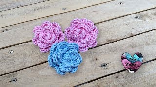 Mini fleurs crochet facile et rapide [upl. by Acissev]