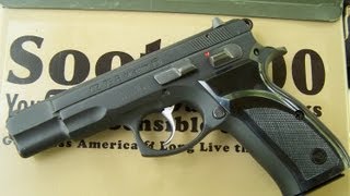 CZ 75 B 9mm Pistol Review [upl. by Annohsak759]