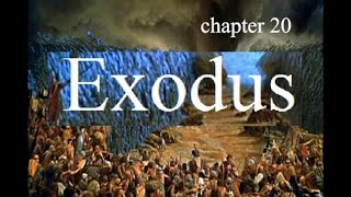 Exodus Chapter 20 quotThe Ten Commandmentsquot Bible Study [upl. by Notanhoj]