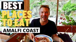 BEST PLACES TO EAT ON THE AMALFI COAST ITALY  Italy Travel Vlog [upl. by Jillian]