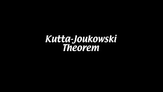 Kutta Joukowski theorem Aerodynamics 10 [upl. by Aninad]