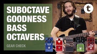 Top 5  Bass Octave Pedals  Demo  Thomann [upl. by Emse320]