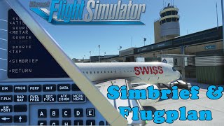 Flight Simulator 2020 Basic flight planning Tutorial Deutsch [upl. by Nivrem]