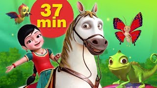 Our Animal Friends Bengali Kids Cartoon Video  Bengali Rhymes and Kids Songs  Infobells [upl. by Etnoed]