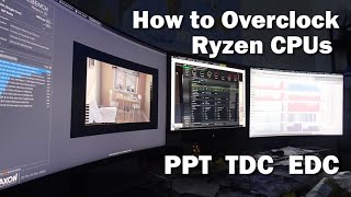 AMD Ryzen Overclocking Guide 15 BOOST  5900x 5950x 5600x PPT TDC EDC Best Settings Beyond PBO [upl. by Dallis]