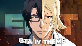 Aizen x Urahara  GTA IV Theme Edit [upl. by Boynton614]