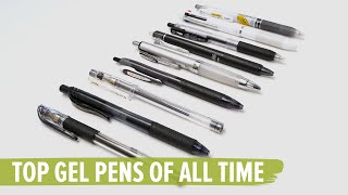 Top Gel Pens of All Time [upl. by Namlak267]