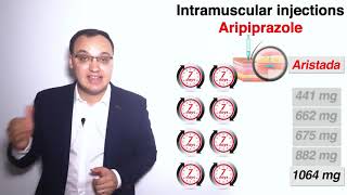 Schizophrenia  Intramuscular injections  Aripiprazole [upl. by Eessac]